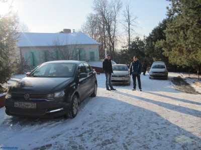 Встреча первого снега в Орле 29.11.2014