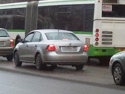 Встречи на дорогах Москвы и МО