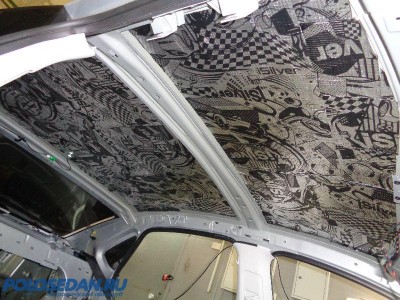Полная Шумоизоляция VW Polo в СПб (Фотоотчет)