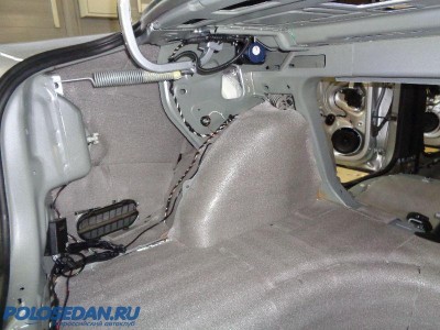 Полная Шумоизоляция VW Polo в СПб (Фотоотчет)