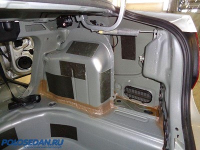 Полная Шумоизоляция VW Polo в СПб (Фотоотчет)