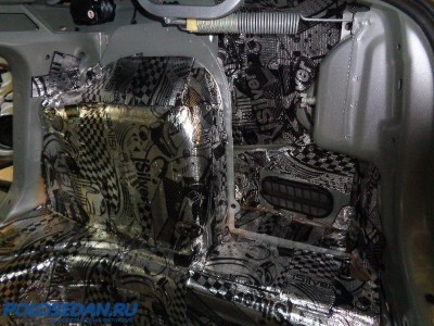 Полная Шумоизоляция VW Polo в СПб (Фотоотчет)
