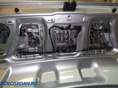 Полная Шумоизоляция VW Polo в СПб (Фотоотчет)