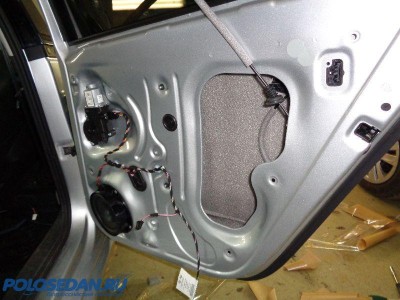 Полная Шумоизоляция VW Polo в СПб (Фотоотчет)