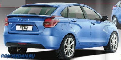 Новый седан Lada Vesta- конкурент?