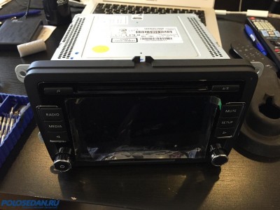 RCD510 DELPHI с видео входом USB и AUX в комплекте (РнД)