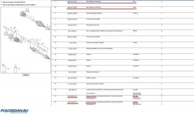 Номера запчастей и цены на них, оригинал и не оригинал