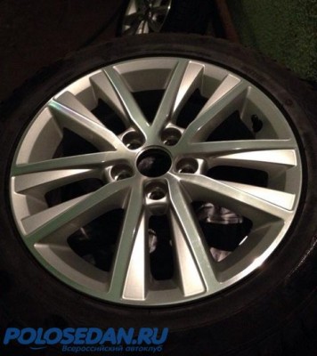 продам ориг. диски estrada от vw polo sedan sochi edition