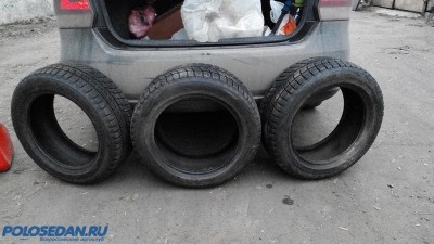 Продам 2+1 зим/шины Bridgestone 195/55r15 (Люберцы, Жел-дор)