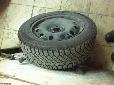 [СПБ]Продам штампованные зимние колеса в сборе