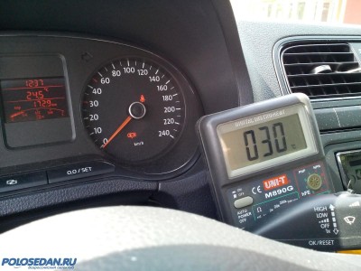 Кондиционер VW Polo седан. Работа и обслуживание