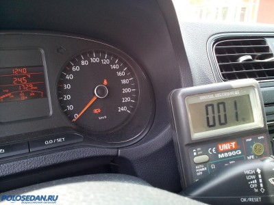 Кондиционер VW Polo седан. Работа и обслуживание
