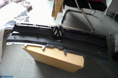 [Продаю] Решетка радиатора + реснички VW Polo Black Матовые