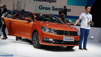 Polo Spaceback ?...  Volkswagen Gran Santana (China 2015).