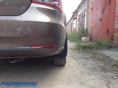 Брызговики для VW Polo sedan.ДО РЕСТАЙЛ. Выбор и сравнение.