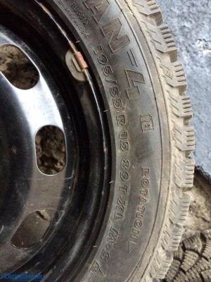 Шины зимние Nokian Nordman 4 (шипы) 195/55/R15+штамповки