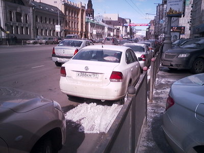 Встречи на дорогах Москвы и МО