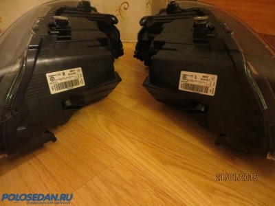 Оригинальные биксеноновые фары VW Polo