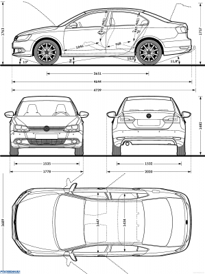 Новая Volkswagen Jetta 2014-2015