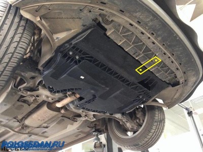 Защита двигателя для VW Polo седан