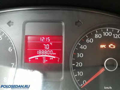 У кого какой пробег на Polo в данный момент?