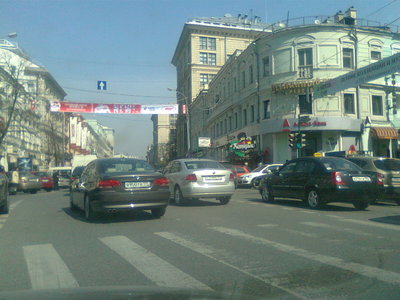 Встречи на дорогах Москвы и МО