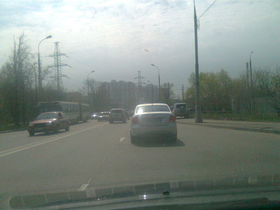 Встречи на дорогах Москвы и МО