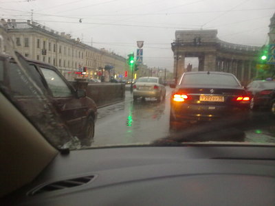 Встречи на дорогах Санкт-Петербурга и ЛО