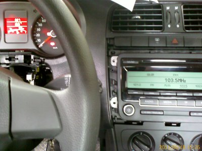 Установка RCD-310 в VW Polo sedan своими руками