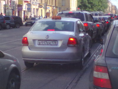 Встречи на дорогах Санкт-Петербурга и ЛО