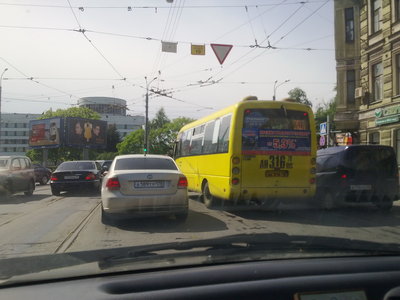 Встречи на дорогах Санкт-Петербурга и ЛО