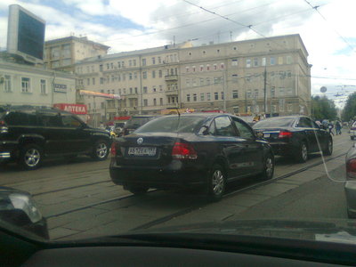 Встречи на дорогах Москвы и МО