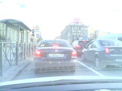 Встречи на дорогах Санкт-Петербурга и ЛО