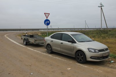 Тягово-сцепное устройство (Фаркоп) на Polo Sedan