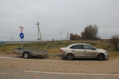 Тягово-сцепное устройство (Фаркоп) на Polo Sedan