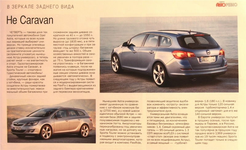 Astra New Sports Tourer